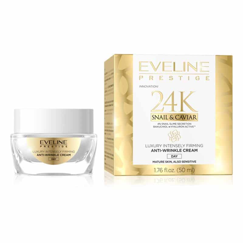 کرم روز خاویار و حلزون 24K اولاین EVELINE 24k SNAIL & CAVIAR