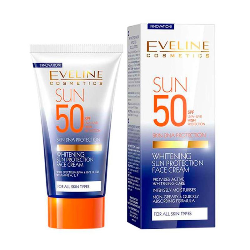 کرم ضدآفتاب سفید کننده spf50 اولاین