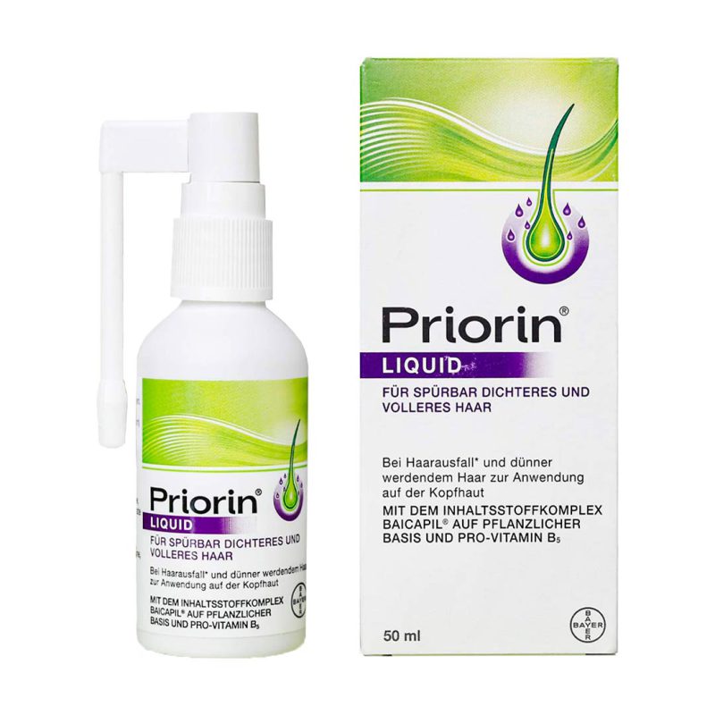 محلول ضدریزش مو پریورین priorin liquid