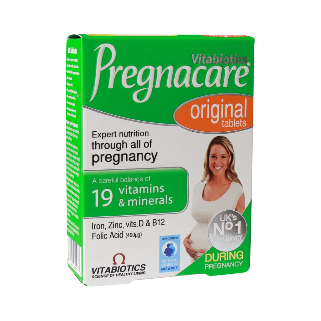 Vitabiotics-Pregnacare-Original مکمل پرگناکر اورجینال ویتابیوتیکس